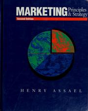 Cover of: Marketing: principles & strategy