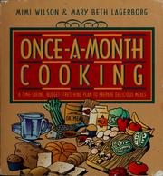 Cover of: Once-a-month cooking by Mimi Wilson