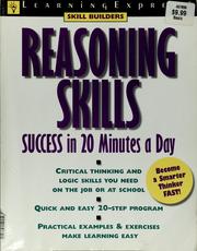 Cover of: Reasoning skills success in 20 minutes a day | Elizabeth L. Chesla