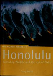 Cover of: The rough guide to Honolulu