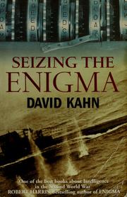 Cover of: Seizing the enigma by David Kahn