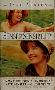 Cover of: Sense and sensibility by Jane Austen