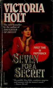Cover of: Seven for a secret by Eleanor Alice Burford Hibbert