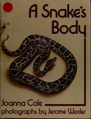 Cover of: A snake's body