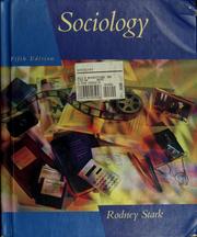 Cover of: Sociology by Rodney Stark