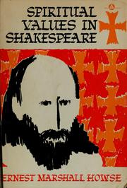 Cover of: Spiritual values in Shakespeare.