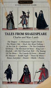 Cover of: Tales from Shakespeare by Charles Lamb, Mary Lamb