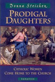 Cover of: Prodigal daughters by edited by Donna Steichen.