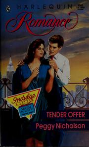 Cover of: Tender Offer (Harlequin Romance, No 3009)