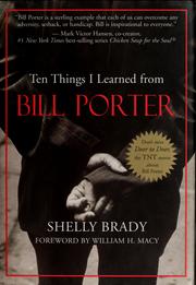 Cover of: Ten things I learned from Bill Porter by Shelly Brady