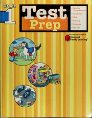 Cover of: Test prep grade 1. by 