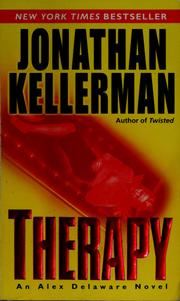 Cover of: Therapy: an Alex Delaware novel