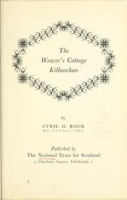 The Weaver's Cottage, Kilbarchan by Cyril H. Rock