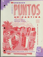 Cover of: Workbook to accompany Puntos de partida: an invitation to Spanish, fifth edition