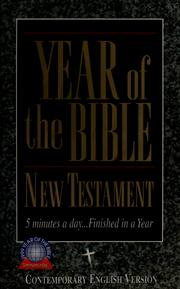 Cover of: Year of the Bible by 