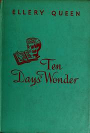 Cover of: Ten days' wonder