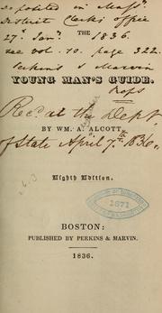 Cover of: The young man's guide by William A. Alcott