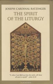 Cover of: The Spirit of the Liturgy by Joseph Ratzinger, Joseph Ratzinger