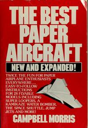 Cover of: The best paper aircraft: new and expanded