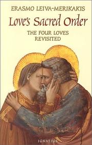 Cover of: Love's Sacred Order: Four Meditations