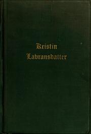 Cover of: Kristin Labransdatter