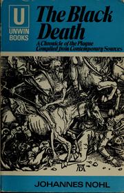 Cover of: The Black Death by Johannes Nohl
