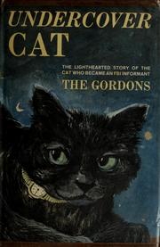 Cover of: Undercover cat by The Gordons