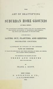 Cover of: Victorian gardens: The art of beautifying suburban home grounds