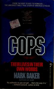 Cover of: Cops by Mark Baker