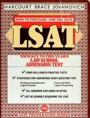 Cover of: How to prepare for the new Law school admission test by Karl Weber