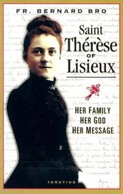 Cover of: Saint Thérèse of Lisieux by Bernard Bro