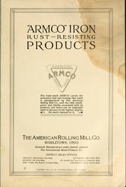 "Armco" iron rust-resisting products by American Rolling Mill Company