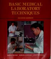 Cover of: Basic medical laboratory techniques by Norma J. Walters