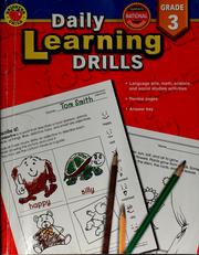 Cover of: Daily learning drills: grade 3.