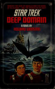 Cover of: Deep domain by Howard Weinstein