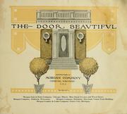 Cover of: The door beautiful: manufactured by Morgan Company