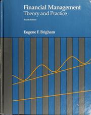 Cover of: Financial management by Eugene F. Brigham