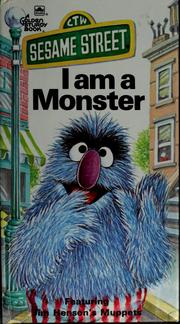 Cover of: I Am a Monster (A Golden/Sesame Street Sturdy Book) by Golden Books