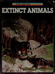 Cover of: The how and why wonder book of extinct animals