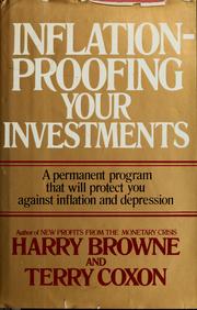 Cover of: Inflation-proofing your investments