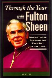 Cover of: Through the Year With Fulton Sheen | Fulton Sheen