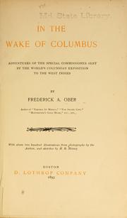 Cover of: In the wake of Columbus