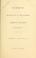 Cover of: Sermon on the restoration of the interior of Christ Church, Philadelphia, November 11, 1882 / by Edward A. Foggo