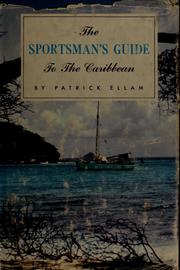 Cover of: The sportsman's guide to the Caribbean.