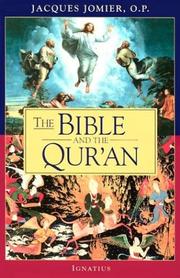 Cover of: The Bible and the Qur'an by Jacques Jomier