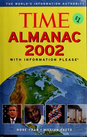 Cover of: The Time almanac 2002 with Information please by Borgna Brunner