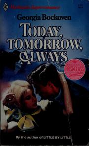 Cover of: Today, tomorrow, always