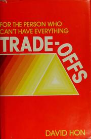 Trade-offs by David Hon