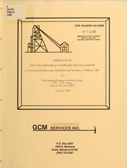 Cover of: Addendum to Cultural resource inventory and evaluation of selected coal mines and a gold mine near Lewistown, Montana, 1987 for the Montana Department of State Lands