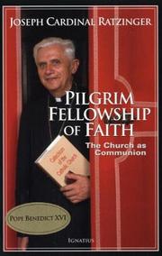 Pilgrim Fellowship Of Faith by Joseph Ratzinger